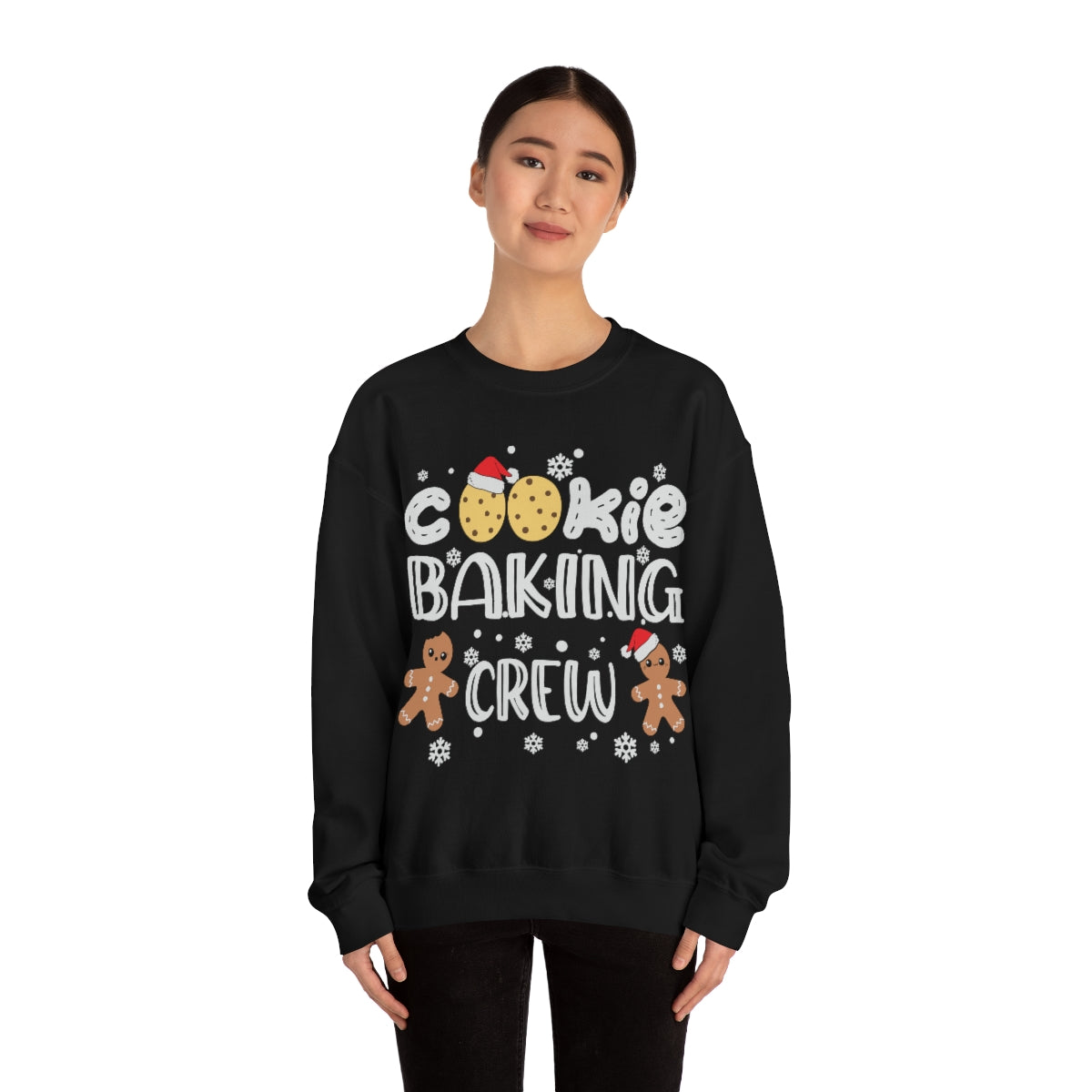 Cookie Baking Crew Unisex Heavy Blend™ Crewneck Sweatshirt