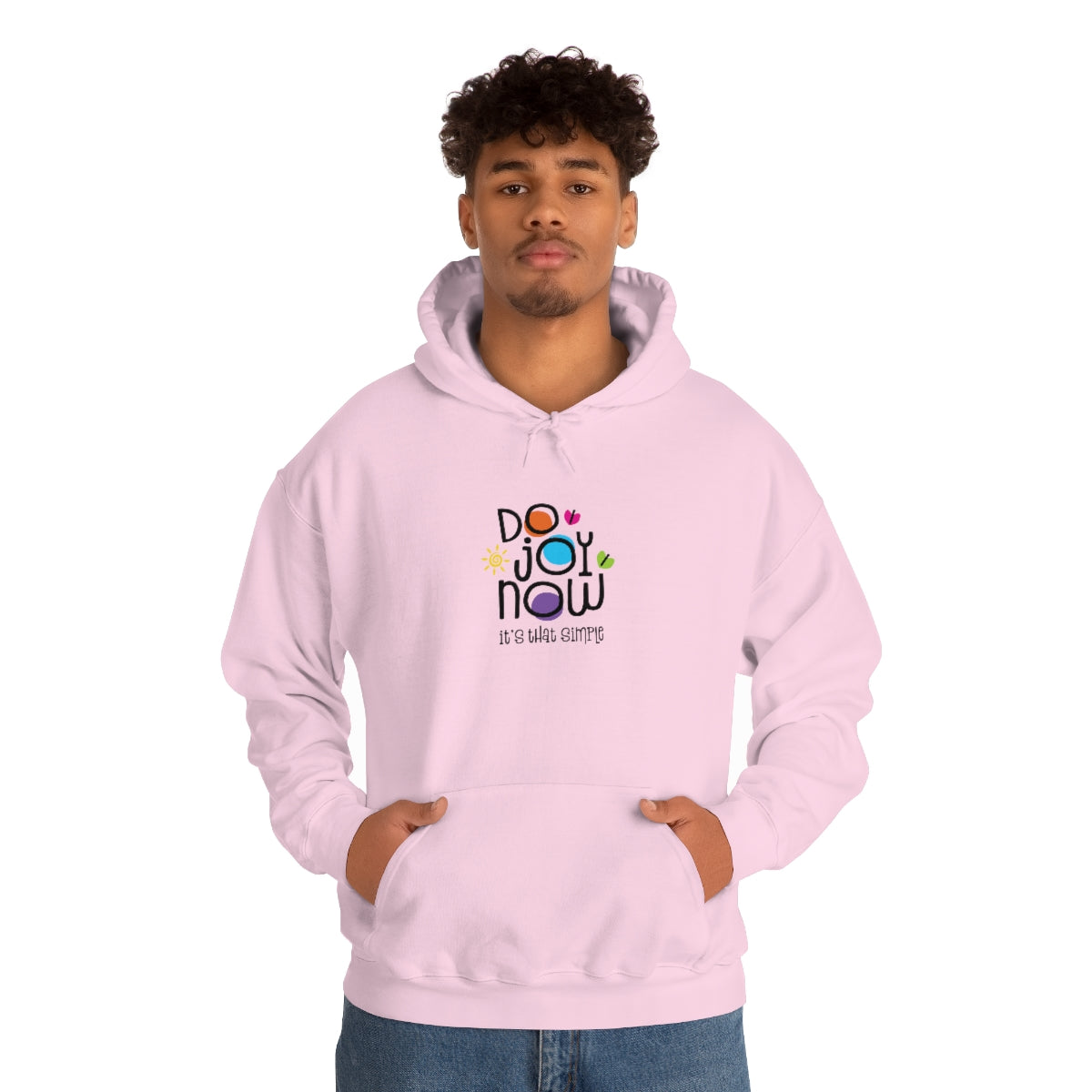 Do Joy Now Unisex Heavy Blend™ Hooded Sweatshirt