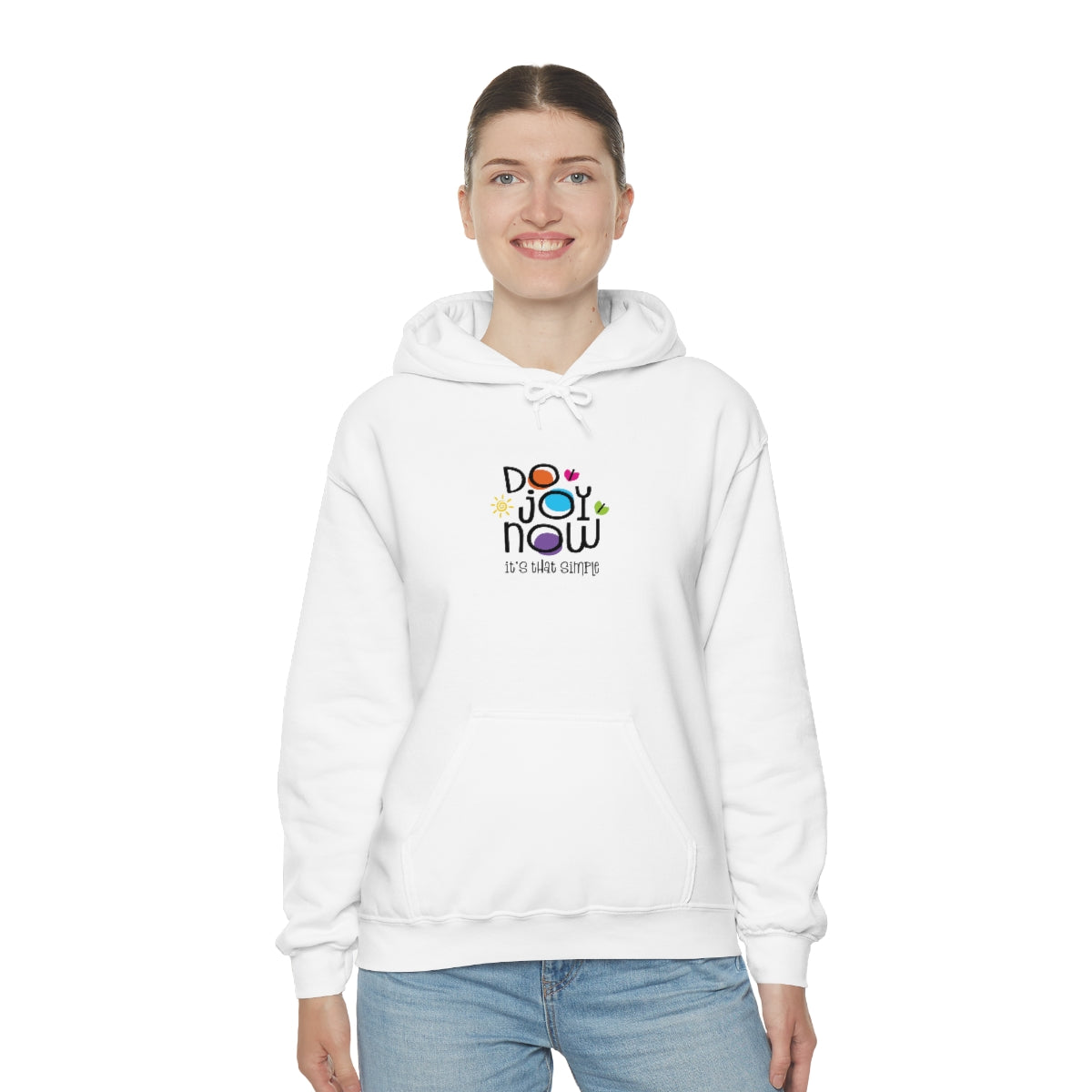 Do Joy Now Unisex Heavy Blend™ Hooded Sweatshirt