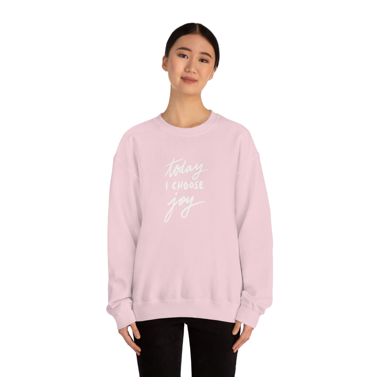 Today I Choose Joy Unisex Heavy Blend™ Crewneck Sweatshirt