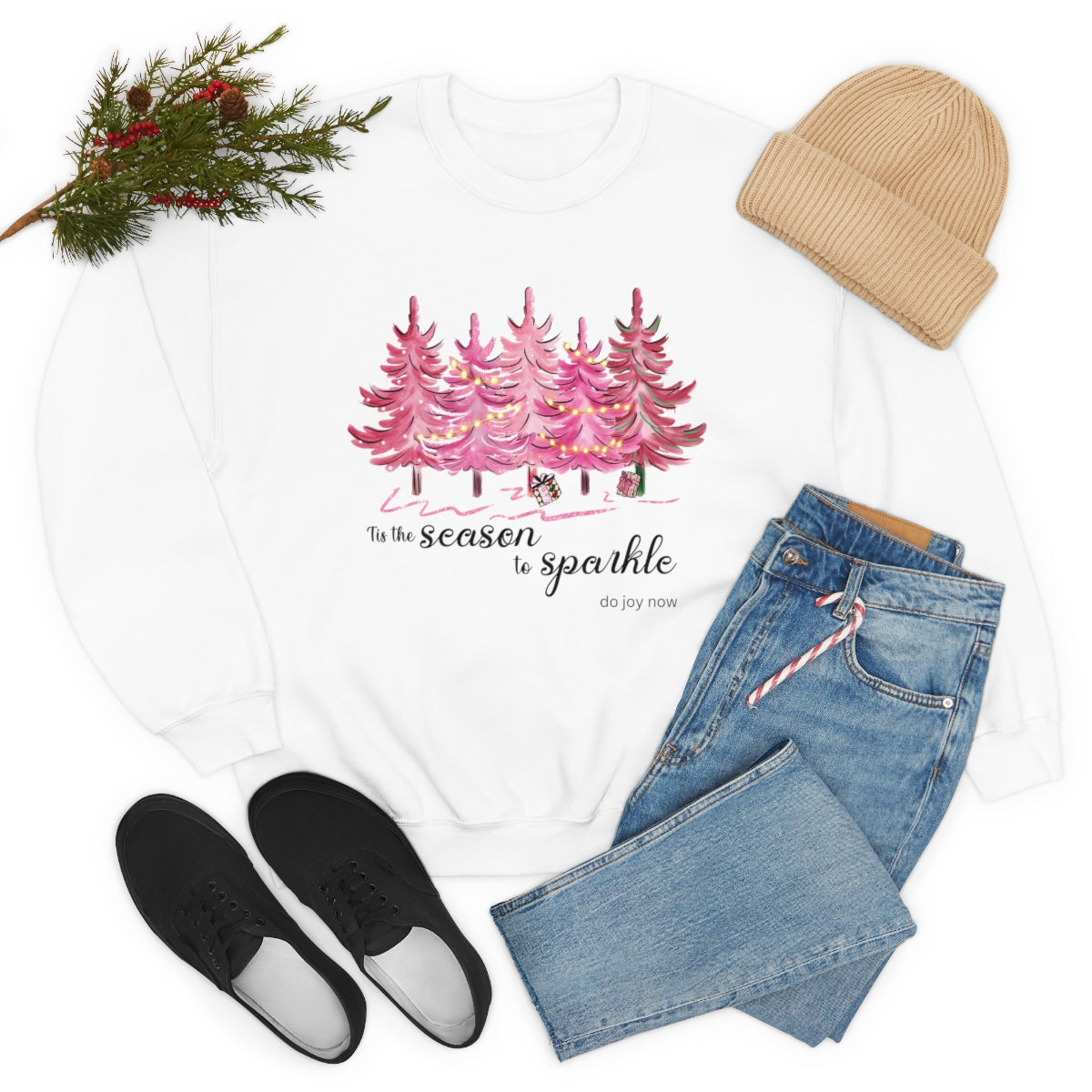 Sparkle and Do Joy Now Unisex Heavy Blend™ Crewneck Sweatshirt