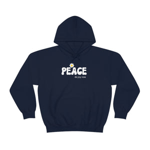 "PEACE" Unisex Heavy Blend™ Hooded Sweatshirt Do Joy Now