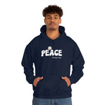 "PEACE" Unisex Heavy Blend™ Hooded Sweatshirt Do Joy Now