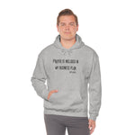 Prayer is Included in My Business Plan Unisex Heavy Blend™ Hooded Sweatshirt