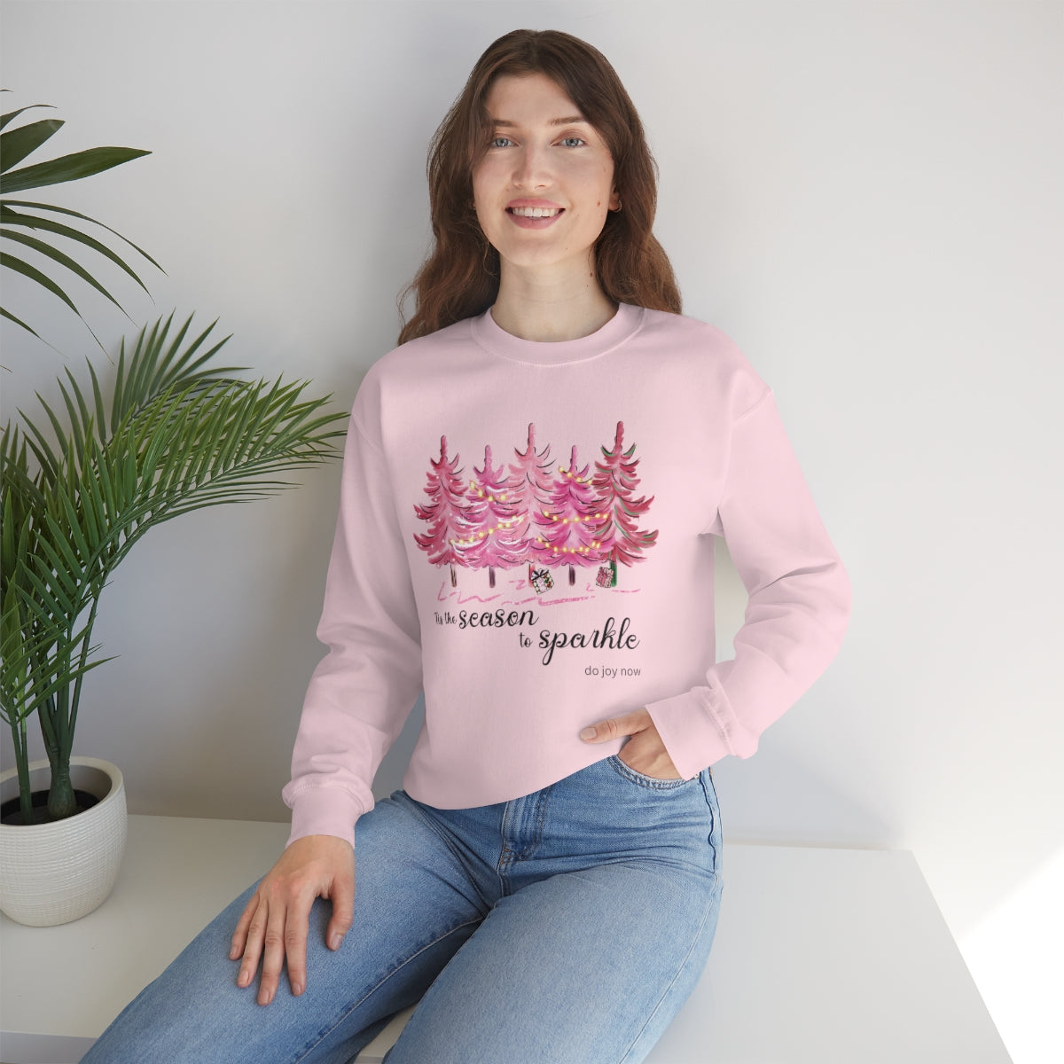 Sparkle and Do Joy Now Unisex Heavy Blend™ Crewneck Sweatshirt