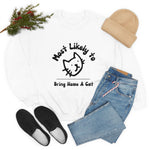 Most Likely to Bring Home a Cat Unisex Heavy Blend™ Crewneck Sweatshirt