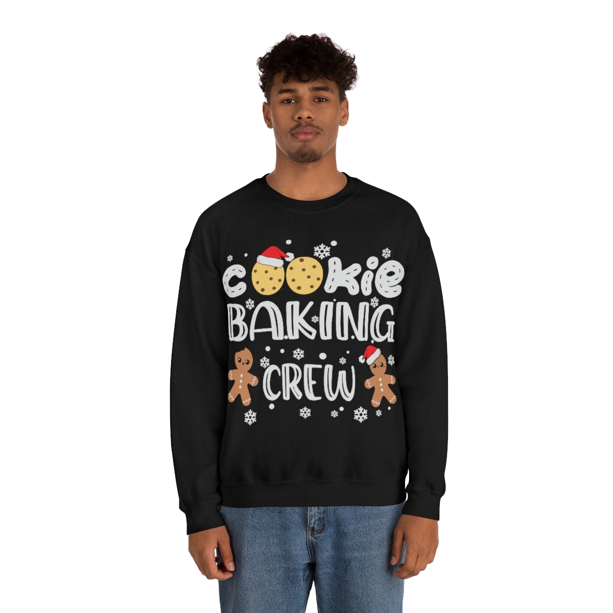 Cookie Baking Crew Unisex Heavy Blend™ Crewneck Sweatshirt