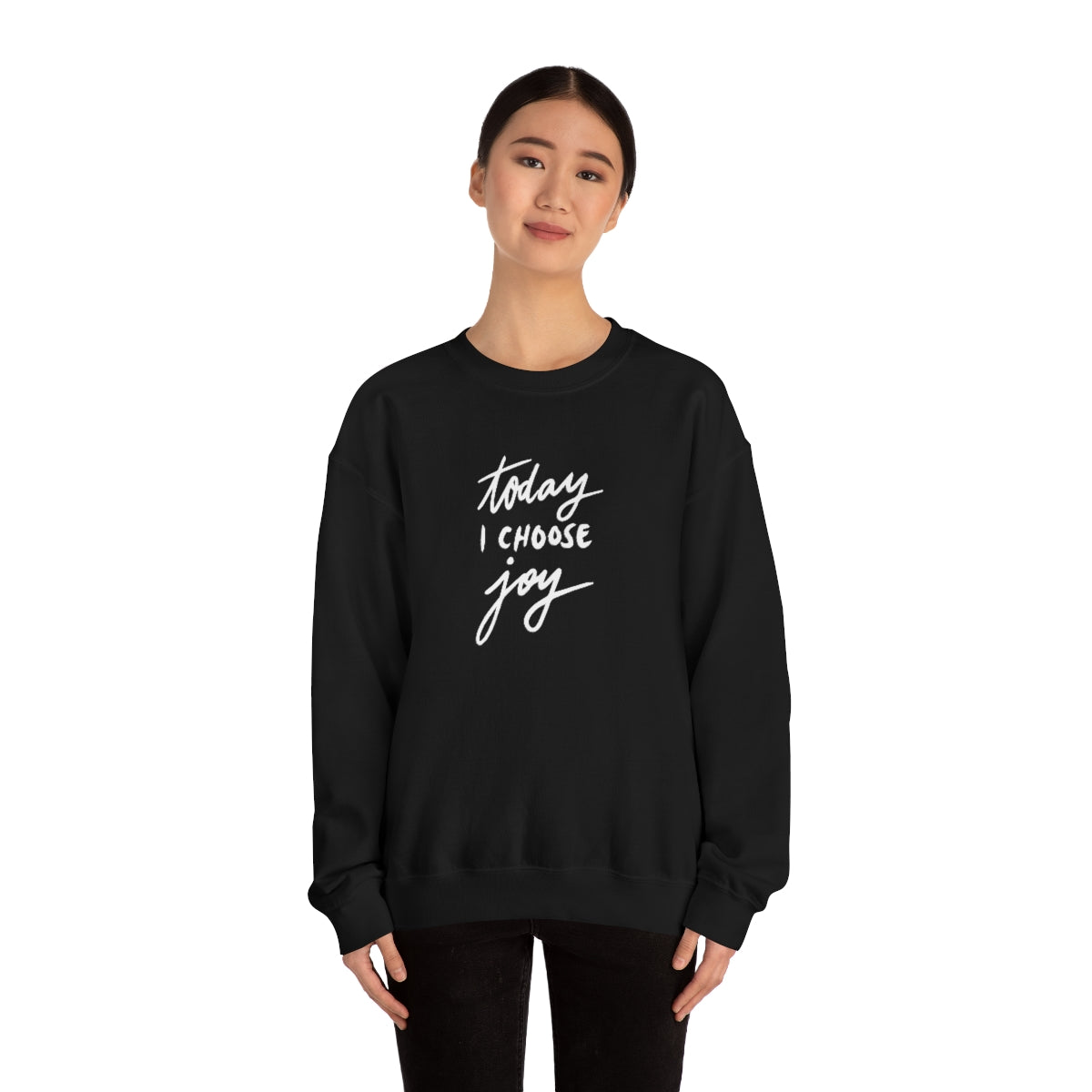 Today I Choose Joy Unisex Heavy Blend™ Crewneck Sweatshirt