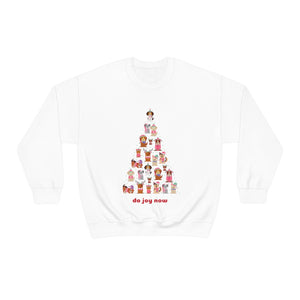 Happy Pawlidays! Unisex Heavy Blend™ Crewneck Sweatshirt