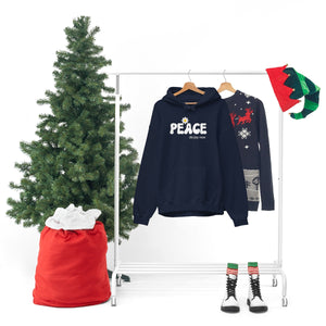 "PEACE" Unisex Heavy Blend™ Hooded Sweatshirt Do Joy Now