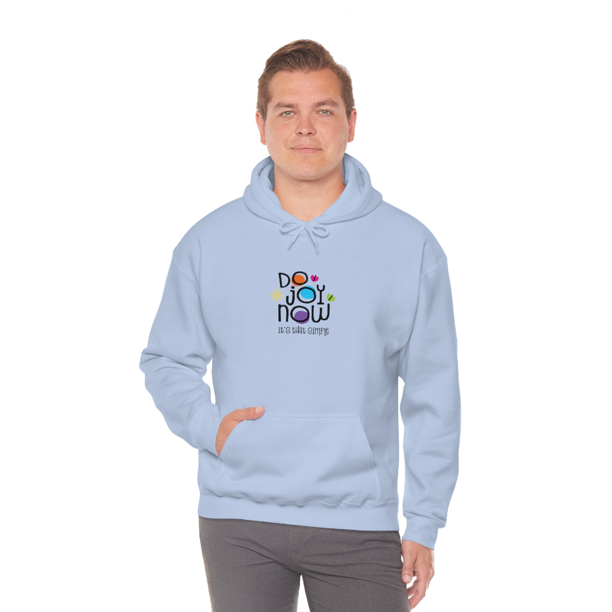 Do Joy Now Unisex Heavy Blend™ Hooded Sweatshirt