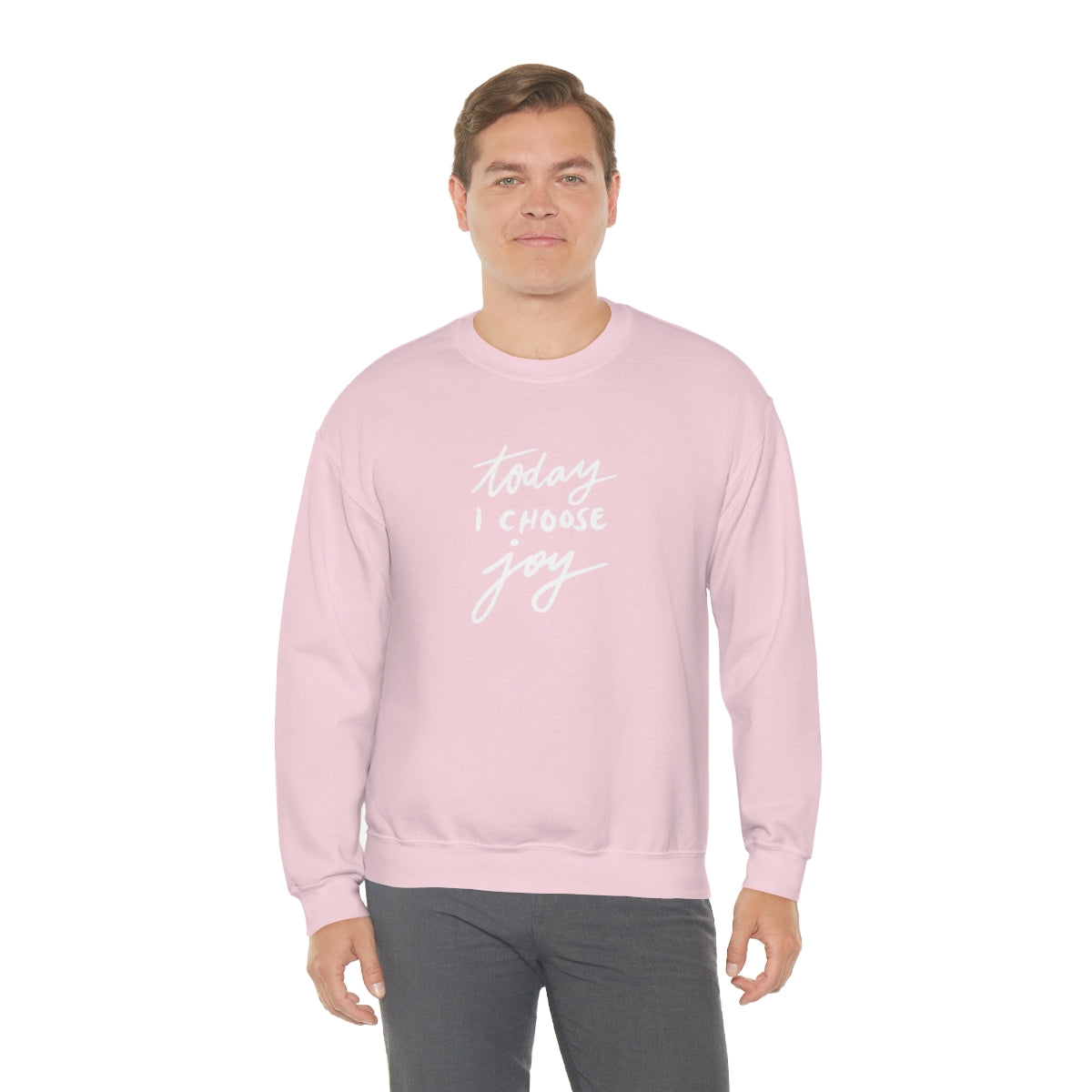 Today I Choose Joy Unisex Heavy Blend™ Crewneck Sweatshirt