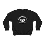 Most Likely to Bring Home a Stray. lUnisex Heavy Blend™ Crewneck Sweatshirt