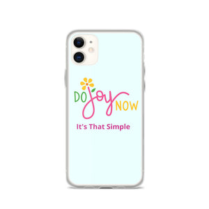 Do Joy Now Daffodil iPhone Case