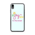 Do Joy Now Daffodil iPhone Case