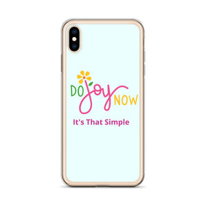 Do Joy Now Daffodil iPhone Case