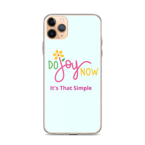 Do Joy Now Daffodil iPhone Case