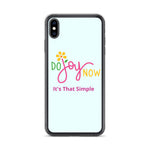 Do Joy Now Daffodil iPhone Case