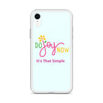 Do Joy Now Daffodil iPhone Case