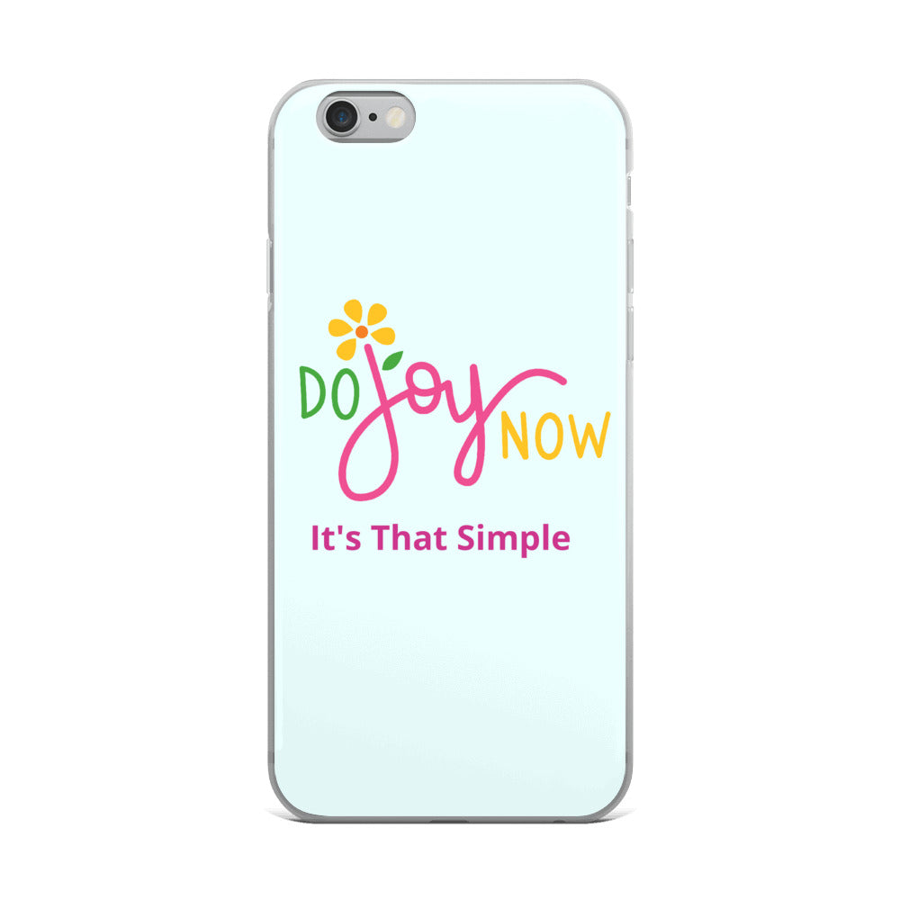 Do Joy Now Daffodil iPhone Case