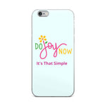 Do Joy Now Daffodil iPhone Case