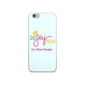 Do Joy Now Daffodil iPhone Case