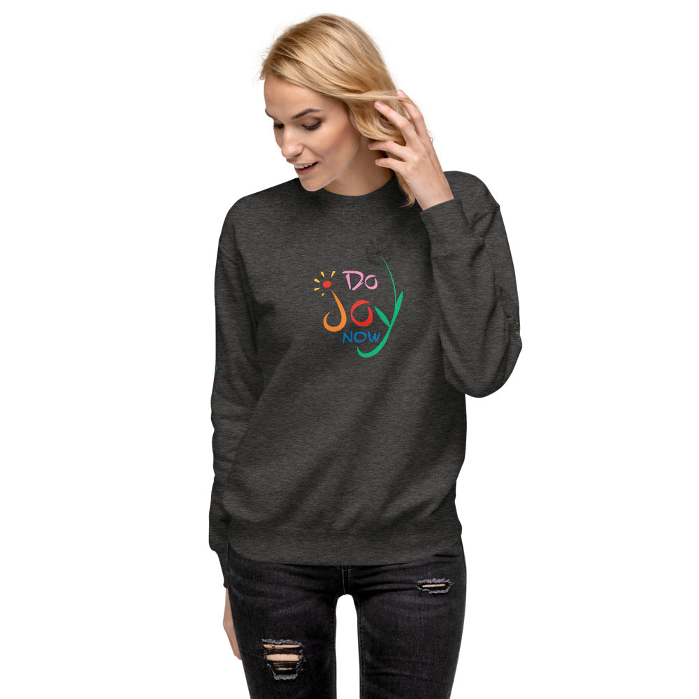 Do Joy Now Unisex Fleece Pullover