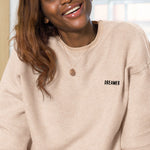 DREAMER cozy suede sweatshirt